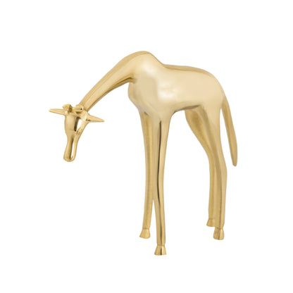 ELK SIGNATURE H0807-9267 Brass Giraffe Sculpture - Small