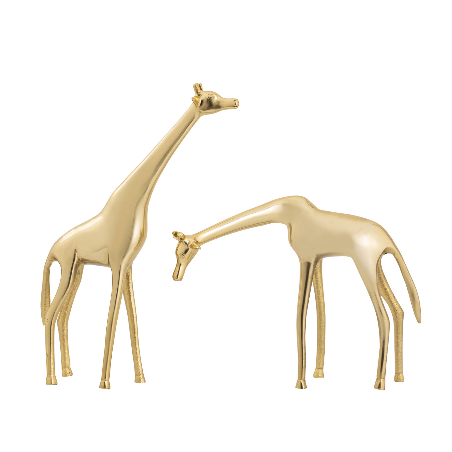 ELK SIGNATURE H0807-9267 Brass Giraffe Sculpture - Small