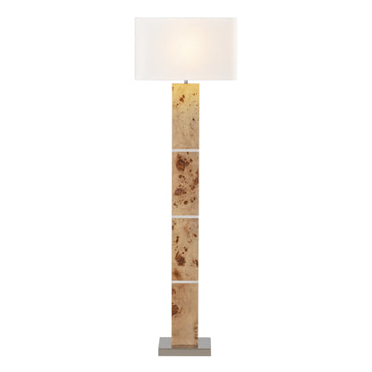 ELK SIGNATURE H0809-11132-LED Cahill 63'' High 1-Light Floor Lamp - Natural Burl - Includes LED Bulb