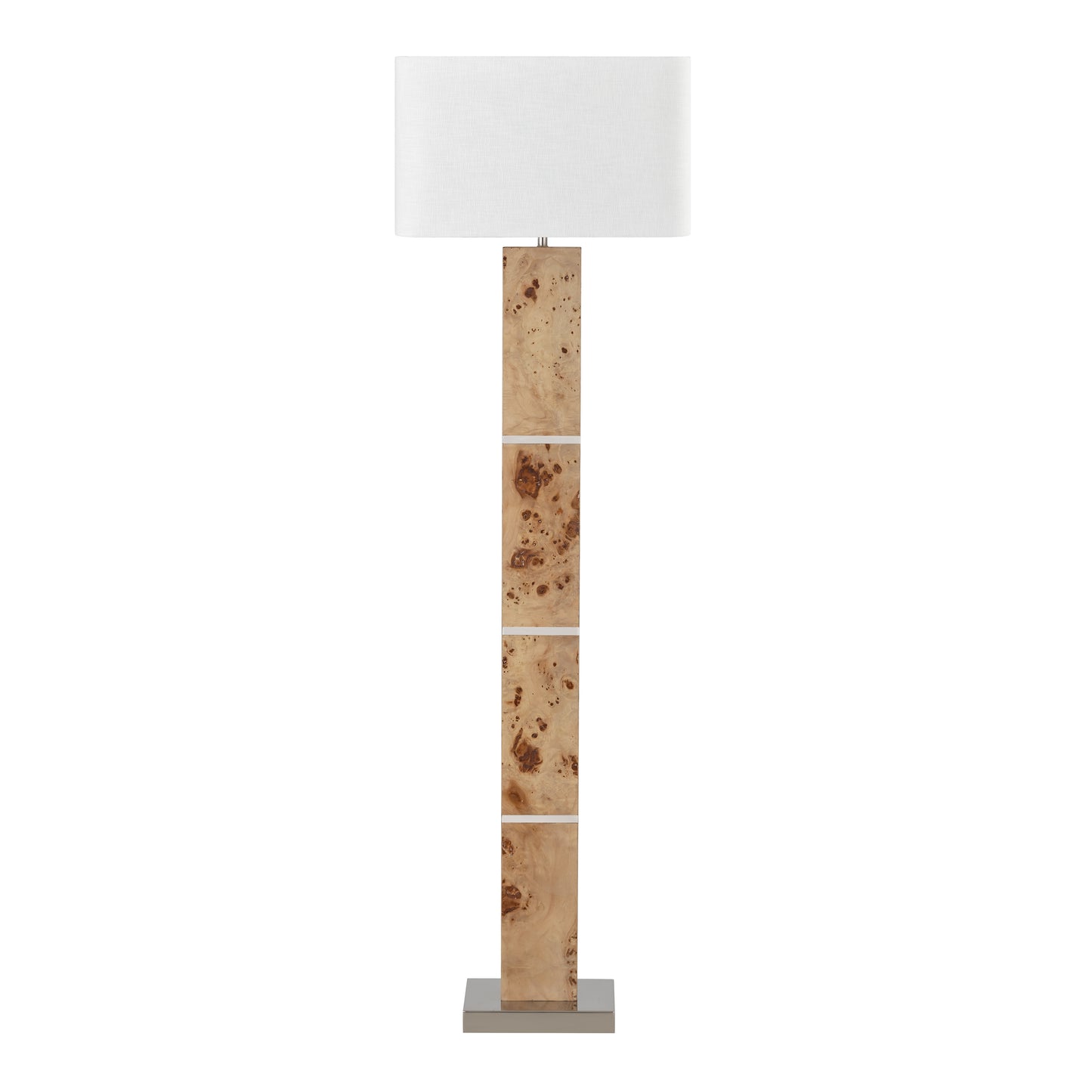 ELK SIGNATURE H0809-11132-LED Cahill 63'' High 1-Light Floor Lamp - Natural Burl - Includes LED Bulb