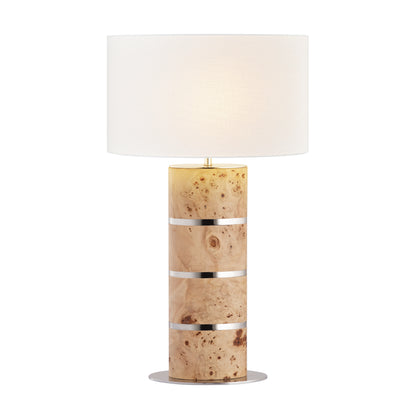 ELK SIGNATURE H0809-11133-LED Cahill 28'' High 1-Light Table Lamp - Natural Burl - Includes LED Bulb