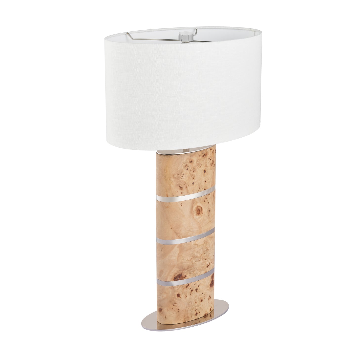 ELK SIGNATURE H0809-11133-LED Cahill 28'' High 1-Light Table Lamp - Natural Burl - Includes LED Bulb