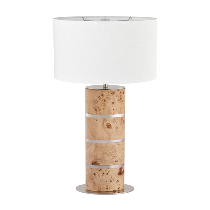 ELK SIGNATURE H0809-11133 Cahill 28'' High 1-Light Table Lamp - Natural Burl