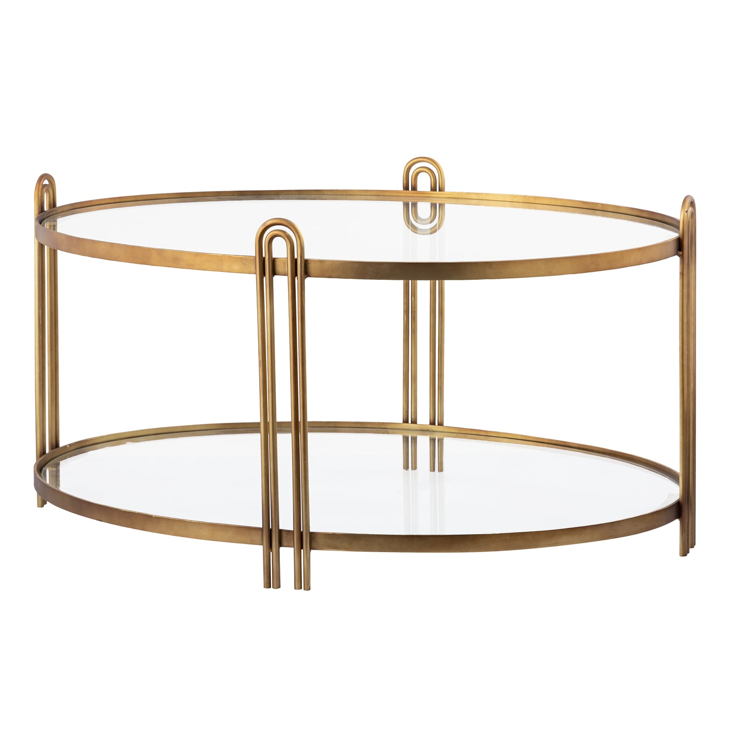 ELK SIGNATURE H0895-10846 Arch Coffee Table - Gold