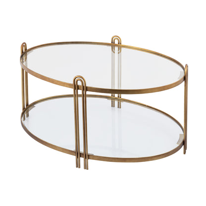 ELK SIGNATURE H0895-10846 Arch Coffee Table - Gold