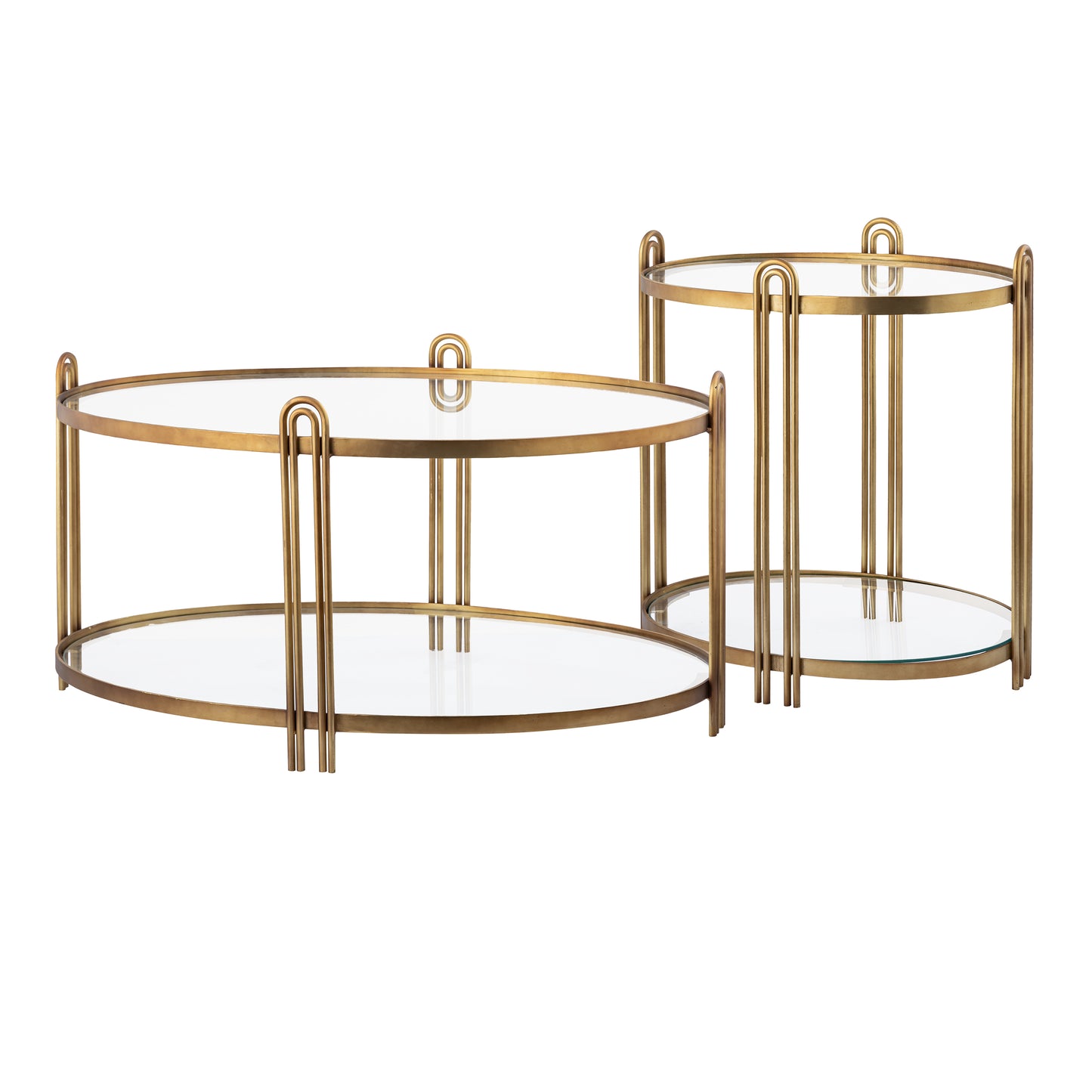 ELK SIGNATURE H0895-10846 Arch Coffee Table - Gold