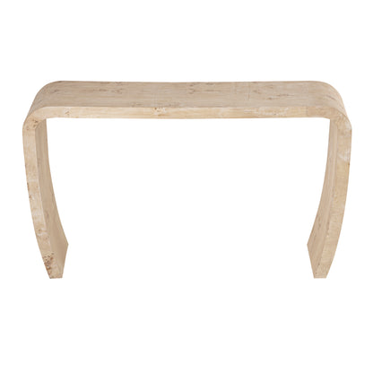 ELK SIGNATURE H0895-10849 Clip Console Table - White Burl