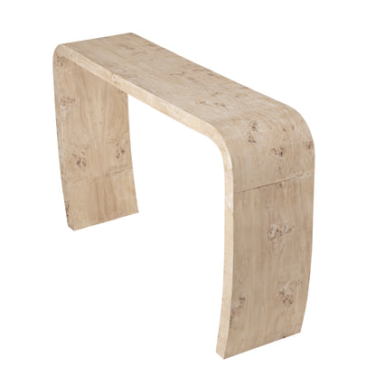 ELK SIGNATURE H0895-10849 Clip Console Table - White Burl