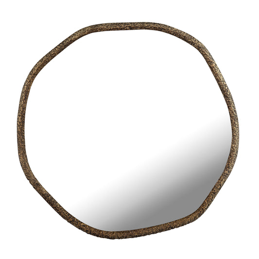 ELK SIGNATURE H0896-10955 Warped Wall Mirror - Aged Brass