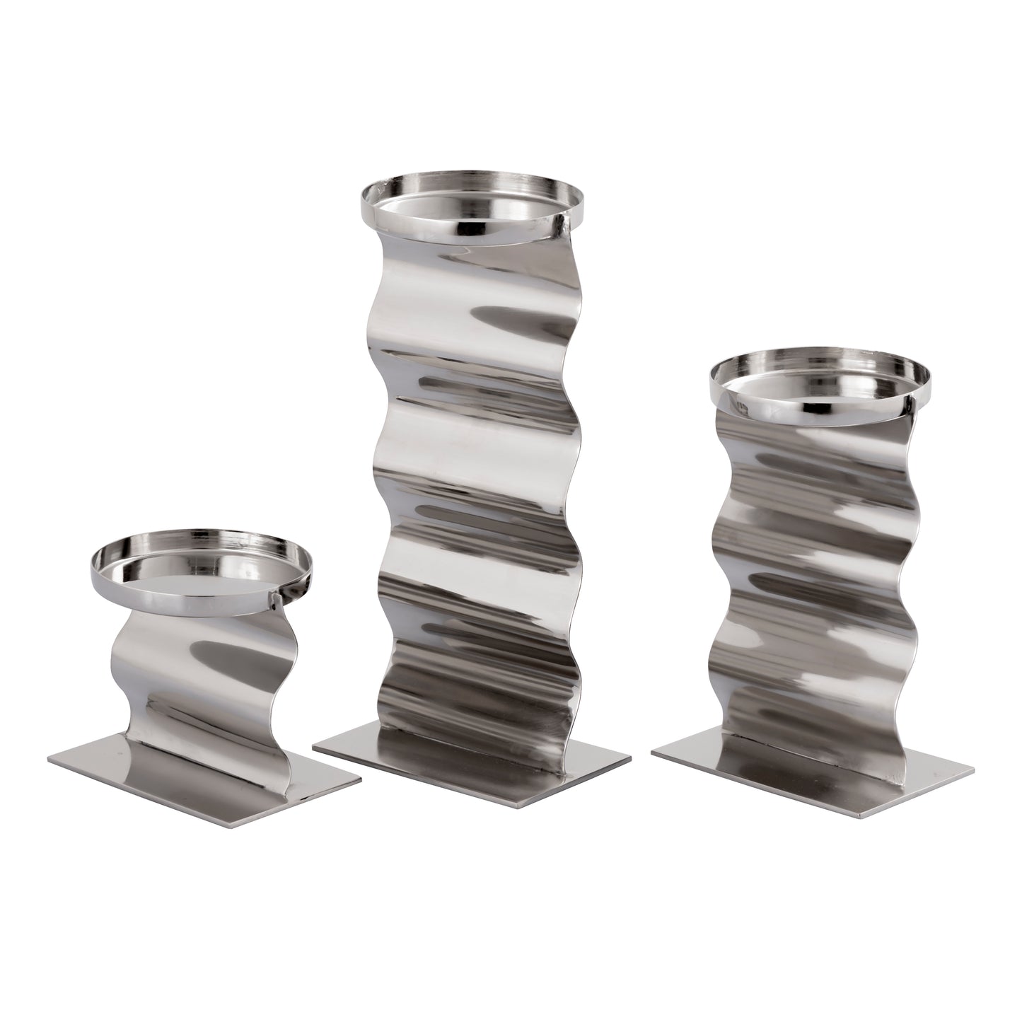 ELK SIGNATURE H0897-10533/S3 Curve Candleholder - Set of 3