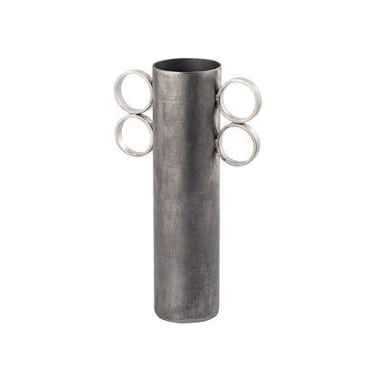 ELK SIGNATURE H0897-10949 Cirq Vase - Small Antique Nickel