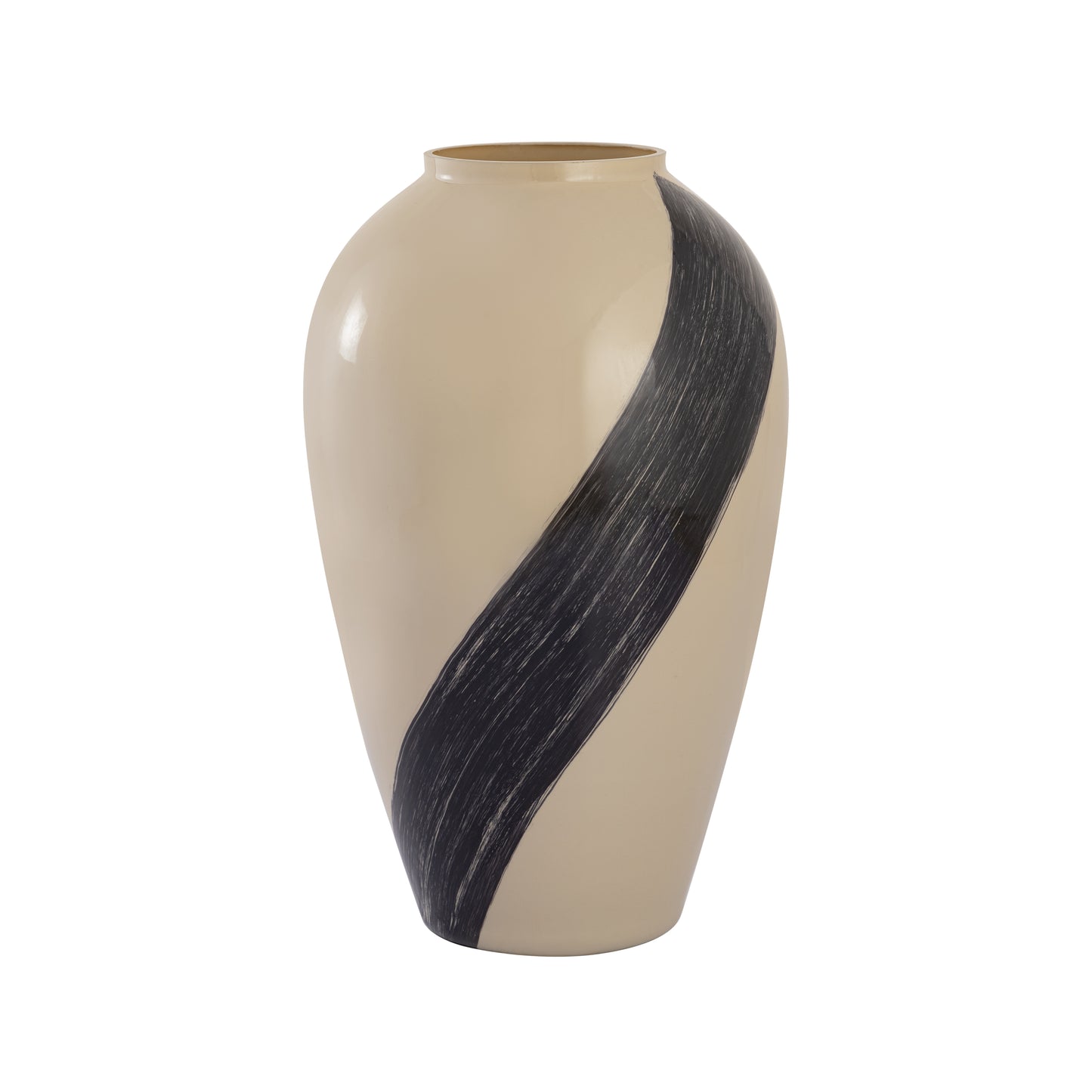 ELK SIGNATURE H0897-10974 Brushstroke Vase - Large Cream