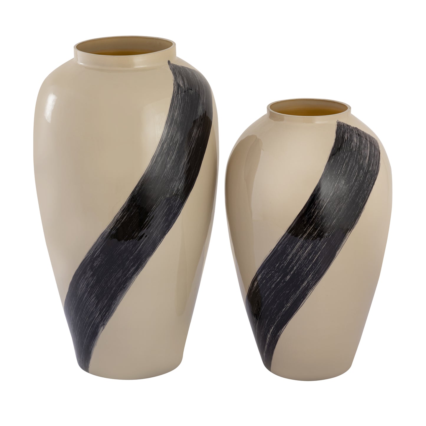 ELK SIGNATURE H0897-10974 Brushstroke Vase - Large Cream