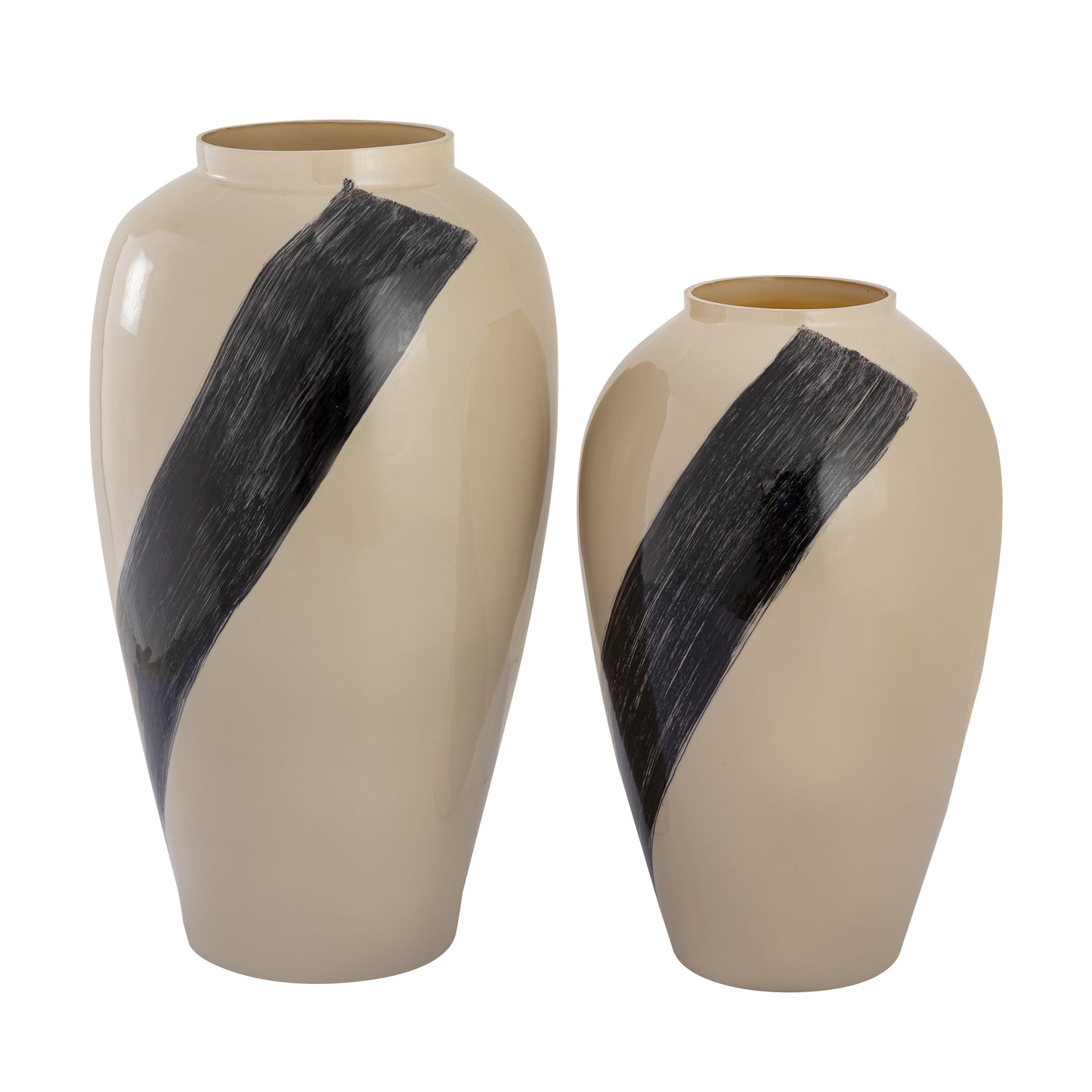 ELK SIGNATURE H0897-10974 Brushstroke Vase - Large Cream