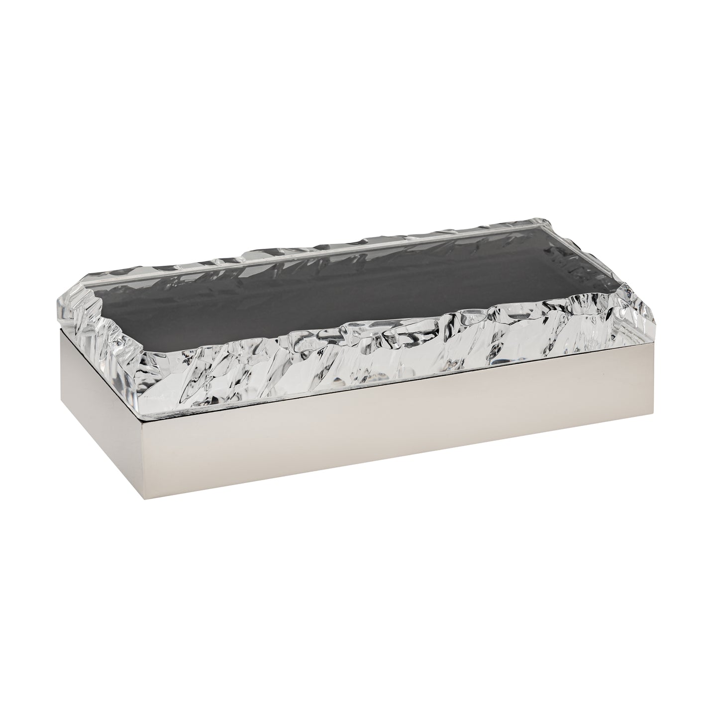 ELK SIGNATURE H0897-10977 Cogar Box - Rectangular Polished Nickel