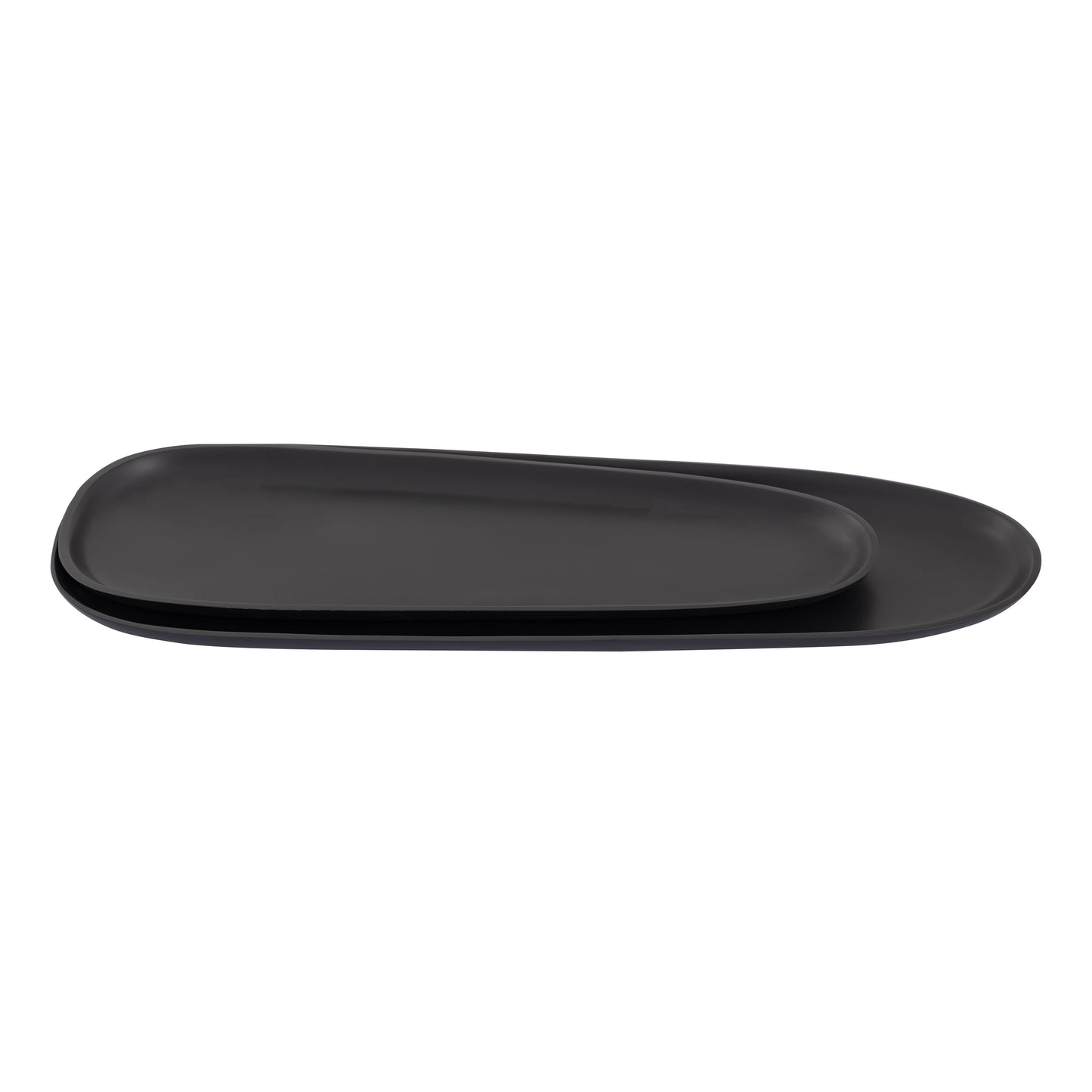 ELK SIGNATURE H0897-9845/S2 Blain Tray - Set of 2 Matte Black