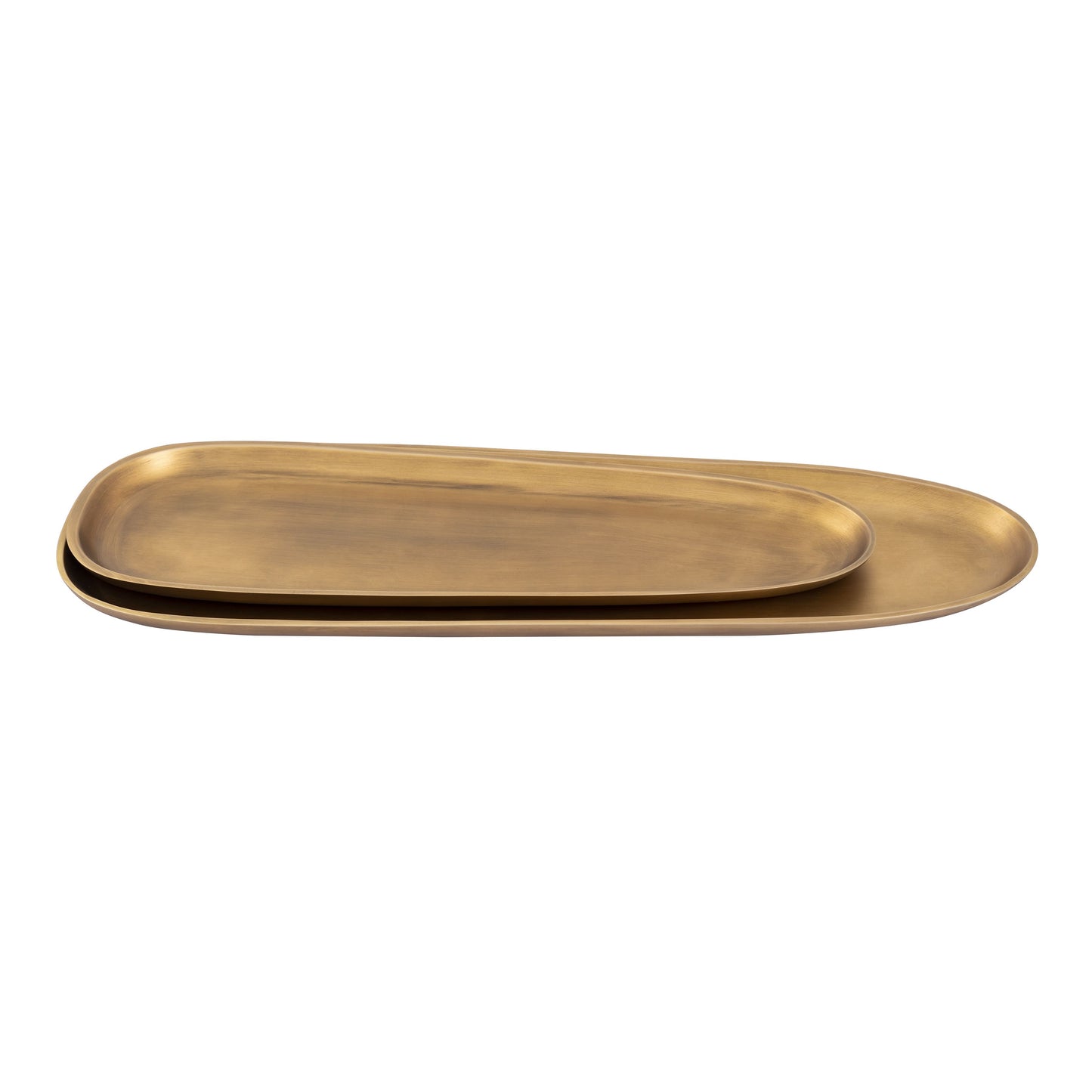 ELK SIGNATURE H0897-9846/S2 Blain Tray - Set of 2 Brass