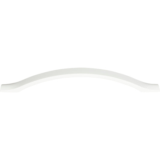 ATLAS A830-WG Low Arch 6 5/16" Center to Center Arch Pull , High White Gloss