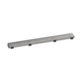 HANSGROHE 56118801 RainDrain Match Classic Trim Classic 27 5/8" with Height Adjustable Frame - Brushed Stainless Steel