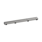 HANSGROHE 56118801 RainDrain Match Classic Trim Classic 27 5/8" with Height Adjustable Frame - Brushed Stainless Steel