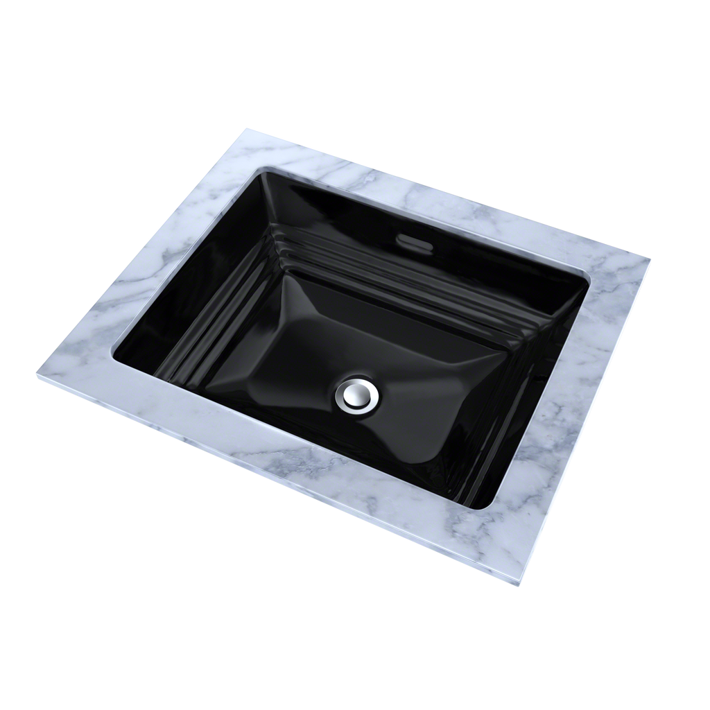 TOTO LT533#51 Promenade Rectangular Undermount Bathroom Sink - Ebony