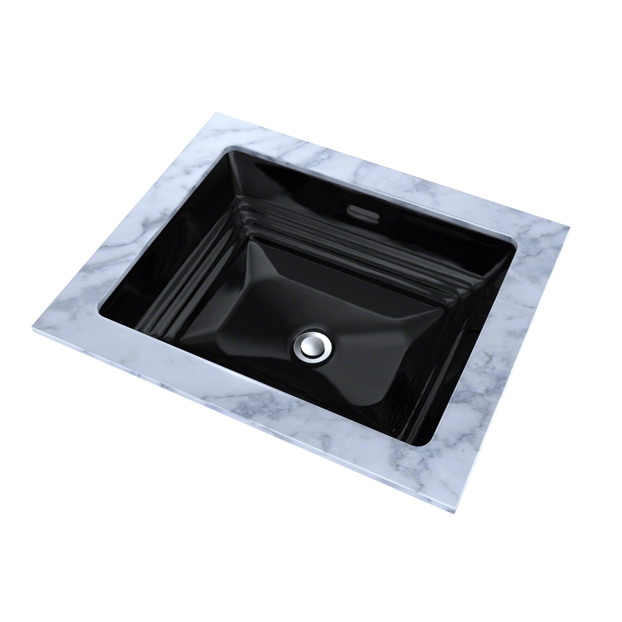 TOTO LT533#51 Promenade Rectangular Undermount Bathroom Sink - Ebony