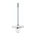 AXOR 42835000 Universal SoftSquare Toilet Brush with Holder Wall-Mounted - Chrome