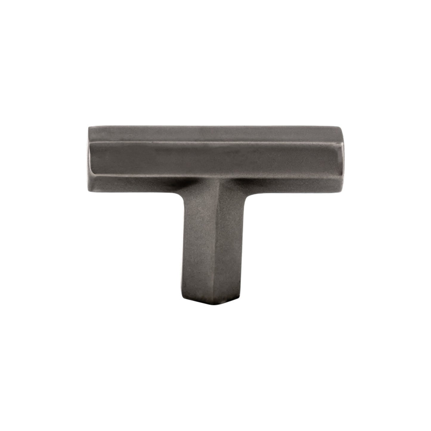 TOP KNOBS TK790AG Lydia 1 3/4" Length Geometric Knob - Ash Gray