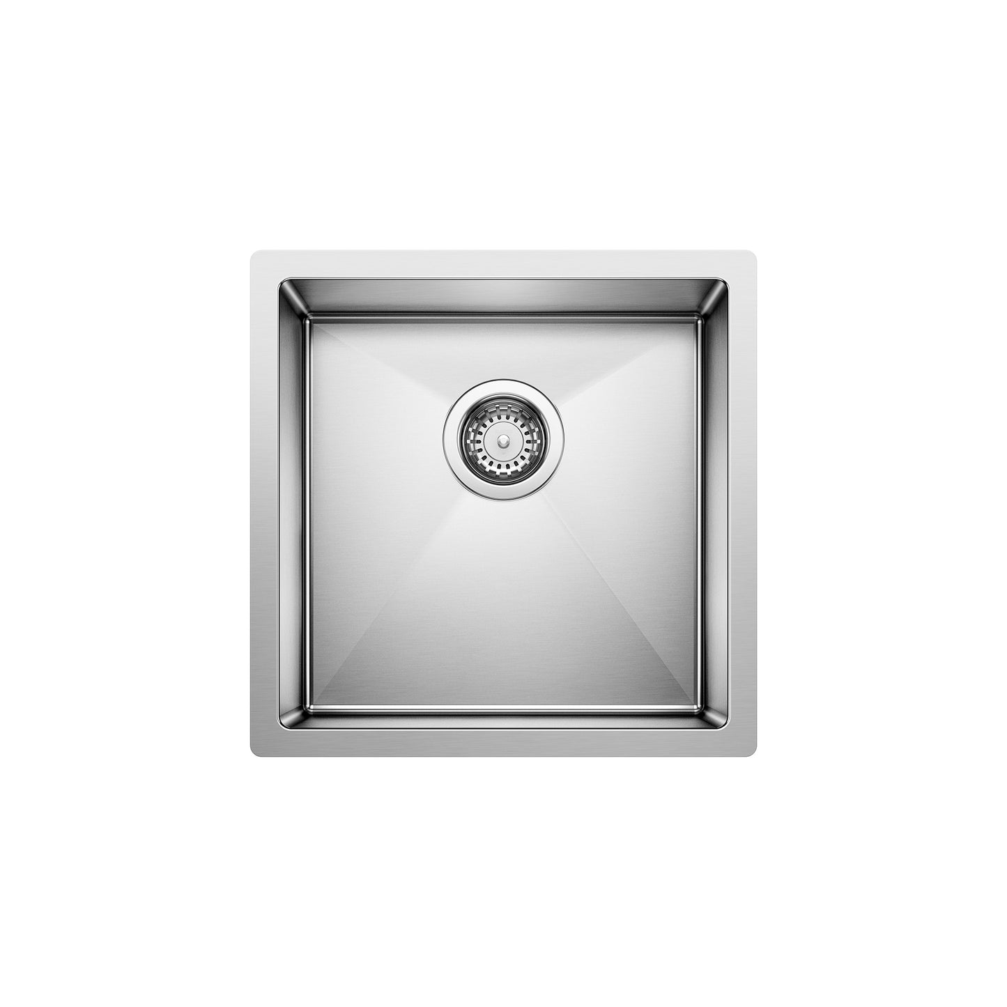 BLANCO 515638 Precision Precision R10 17" Undermount Stainless Steel Bar Sink in Satin Polish