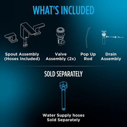 TOTO TLG10201U#CP Gb Series 1.2 Gpm Two Handle Widespread Bathroom Sink Faucet With Drain Assembly - Polished Chrome