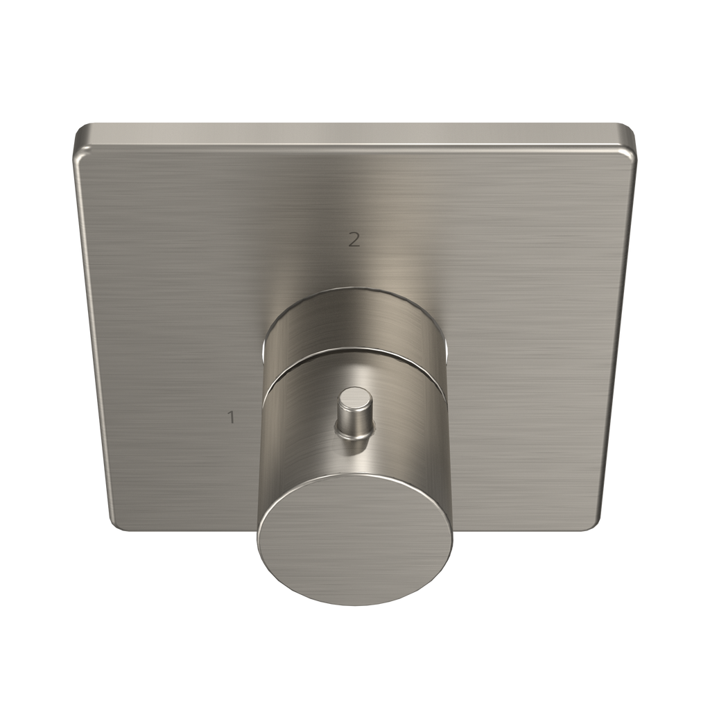 TOTO TBV02103U#BN Square Two-Way Diverter Shower Trim - Brushed Nickel