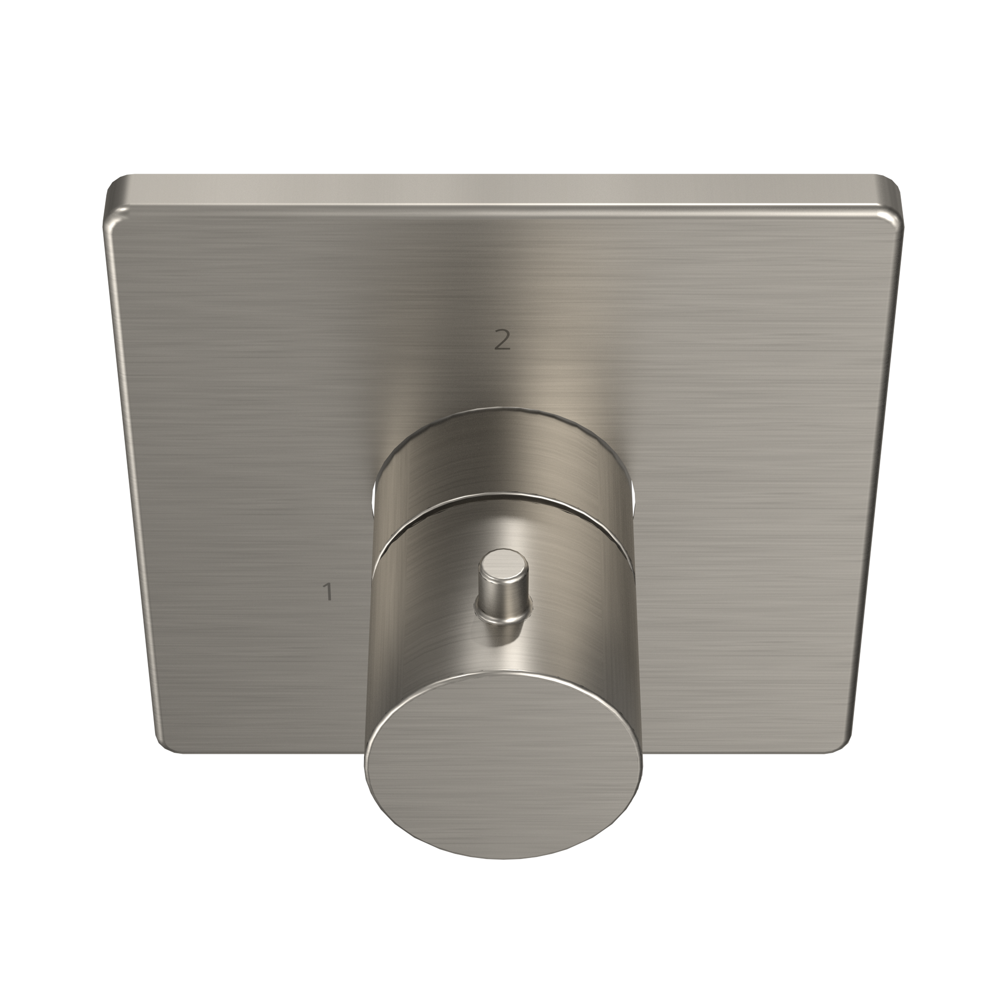 TOTO TBV02103U#BN Square Two-Way Diverter Shower Trim - Brushed Nickel