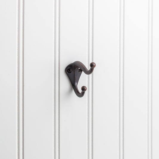 ELEMENTS YD10-231DBAC Elements Wall Double Hook - Brushed Oil Rubbed Bronze