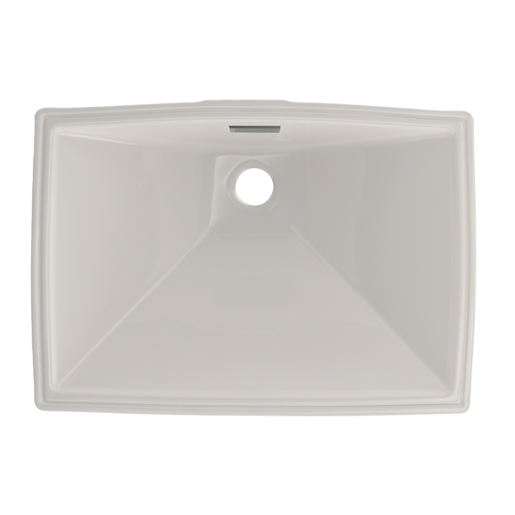 TOTO LT931#11 Lloyd Rectangular Undermount Bathroom Sink - Colonial White