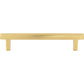 JEFFREY ALEXANDER 905-128BG Whitlock 128 mm Center-to-Center Bar Pull - Brushed Gold