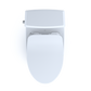 TOTO MS494234CEMFG#01 Connelly Two-Piece Elongated Dual Flush 1.28 and 0.9 GPF Toilet with CEFIONTECT , Cotton White