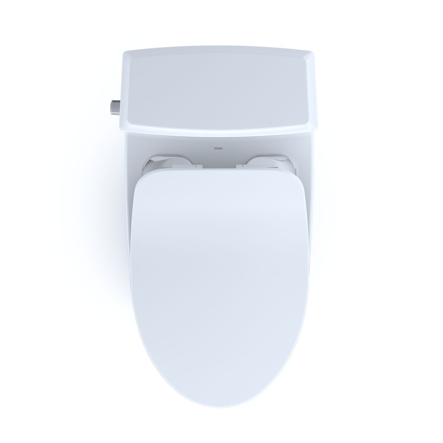 TOTO MS494234CEMFG#01 Connelly Two-Piece Elongated Dual Flush 1.28 and 0.9 GPF Toilet with CEFIONTECT , Cotton White