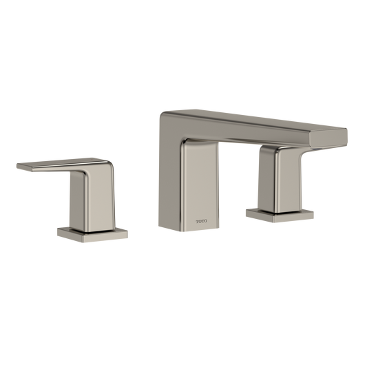 TOTO TBG10201U#PN Gb Two-Handle Deck-Mount Roman Tub Filler Trim - Polished Nickel