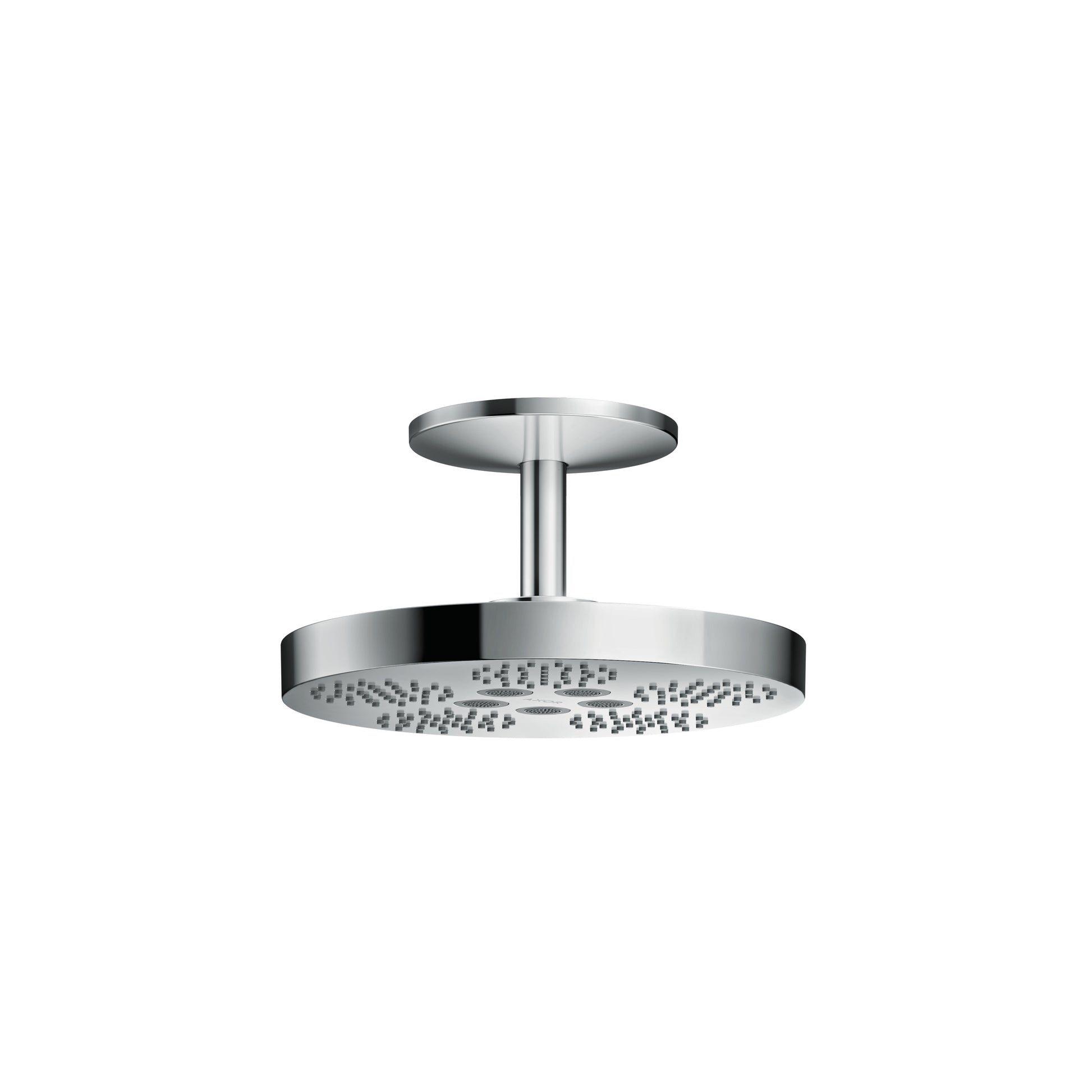 AXOR 48483001 ONE Showerhead 280 2-Jet with Ceiling Mount Trim, 2.5 GPM - Chrome