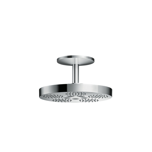 AXOR 48483001 ONE Showerhead 280 2-Jet with Ceiling Mount Trim, 2.5 GPM - Chrome