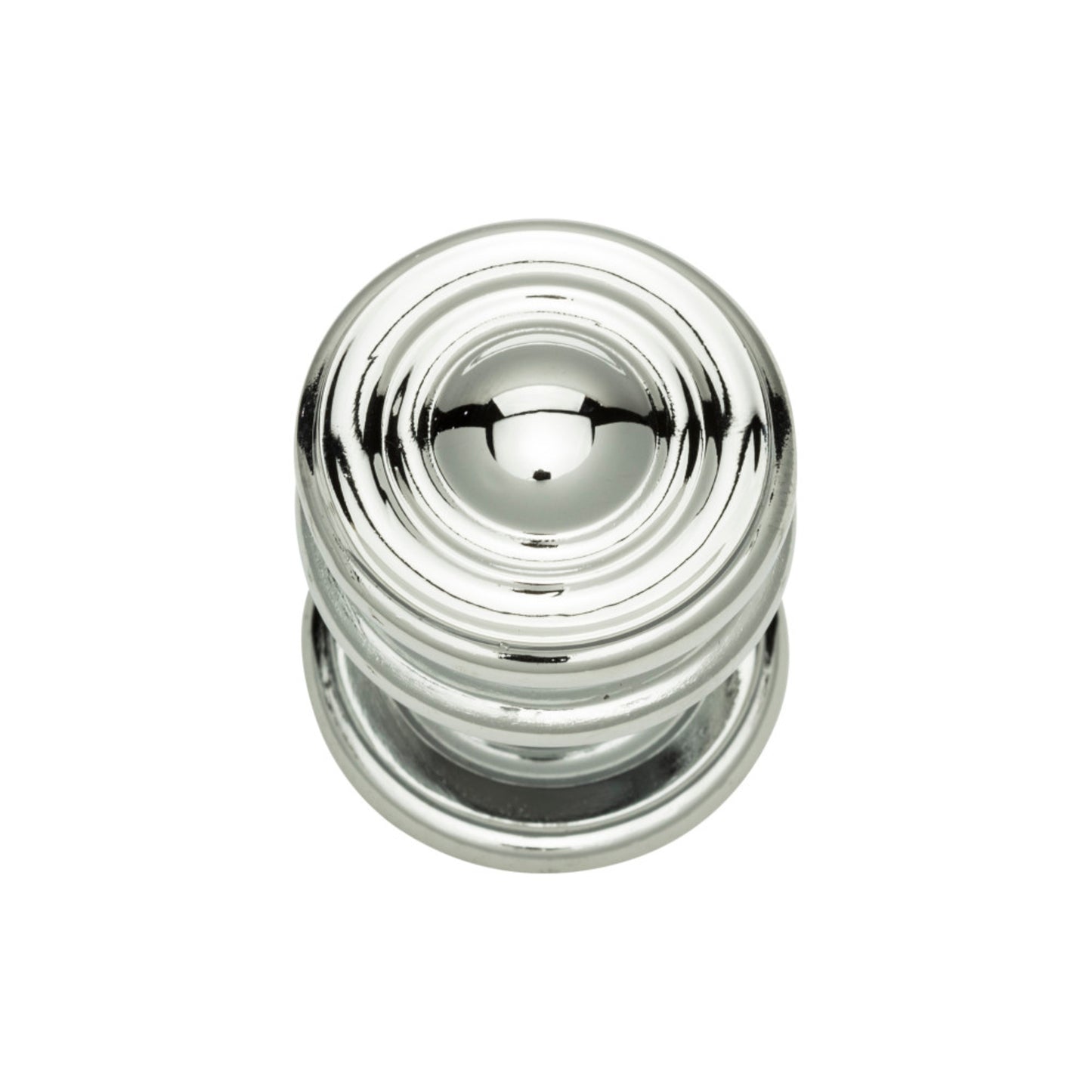 ATLAS 376-CH Campaign 1-1/4" Diameter Round Knob - Polished Chrome