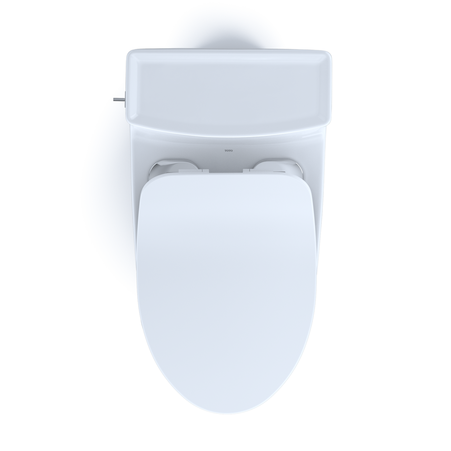 TOTO MS624234CEFG#01 Legato One-Piece Elongated 1.28 GPF Toilet with CEFIONTECT and SoftClose Seat , Cotton White