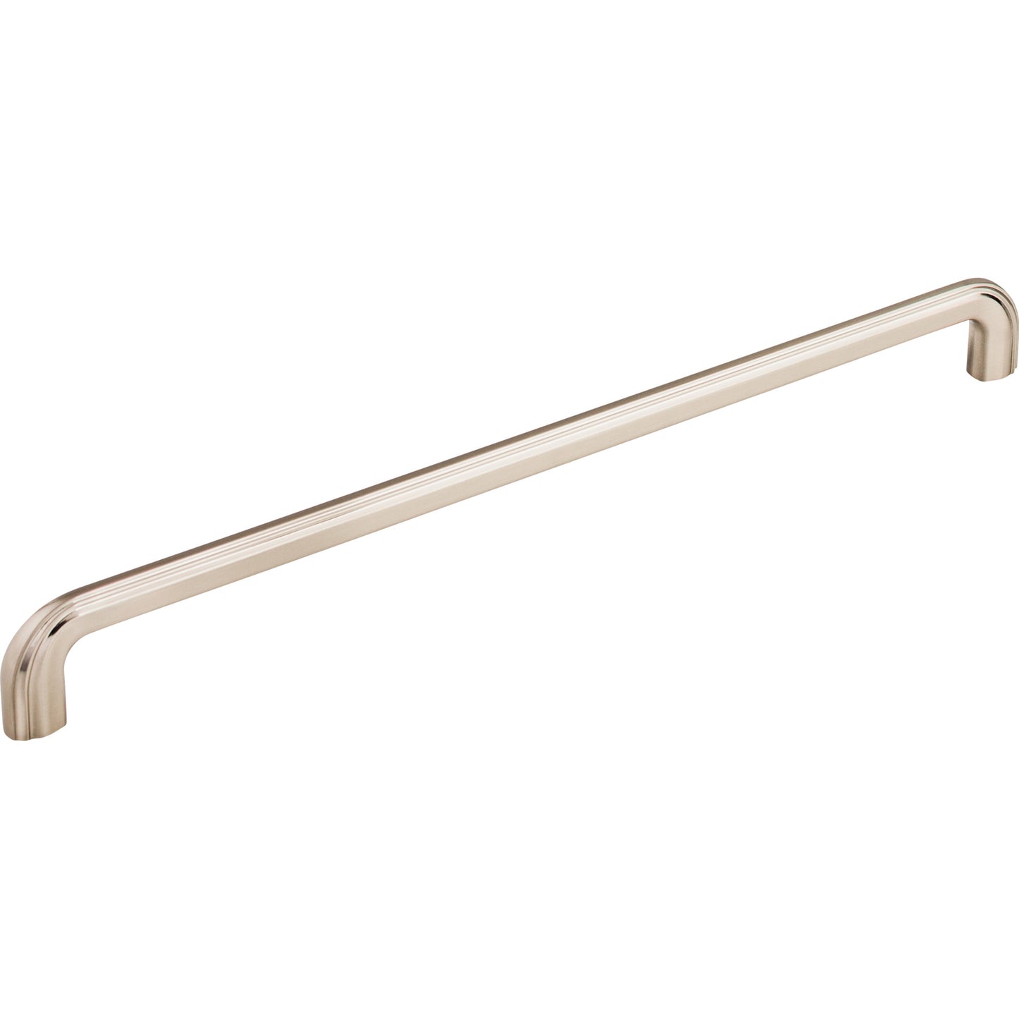 TOP KNOBS TK225BSN Victoria Falls 12" Center to Center Bar Pull - Brushed Satin Nickel