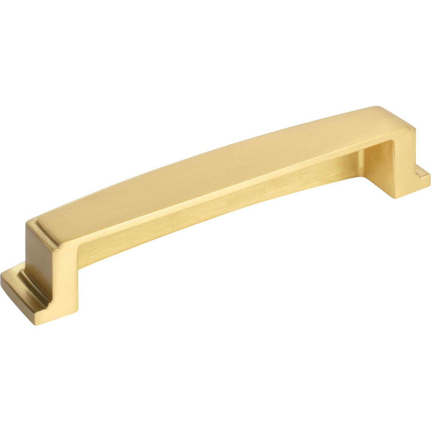 JEFFREY ALEXANDER 141-128BG Renzo 128 mm Center-to-Center Cup/Bin Pull - Brushed Gold