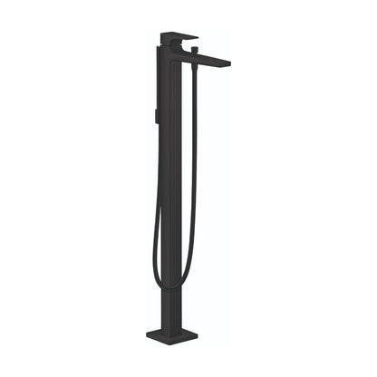 HANSGROHE 32532671 Metropol Freestanding Tub Filler Trim with Lever Handle and 1.75 GPM Handshower - Matte Black