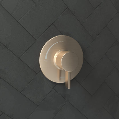 HANSGROHE 15739141 Ecostat S Pressure Balance Trim - Brushed Bronze