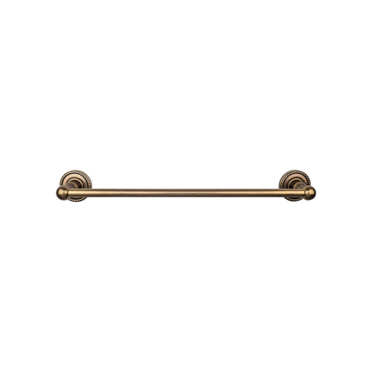 TOP KNOBS ED8GBZF TOP BATH (R) Edwardian Bath Single 26 1/2" Wall Mounted Towel Bar - German Bronze