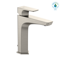 TOTO TLG07303U#BN Ge 1.2 Gpm Single Handle Semi-Vessel Bathroom Sink Faucet With Comfort Glide Technology - Brushed Nickel