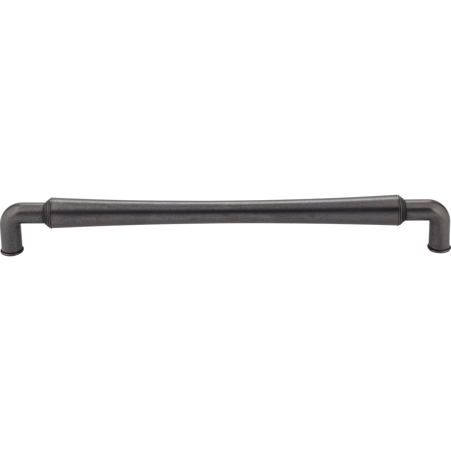 JEFFREY ALEXANDER 537-12DACM Bremen 2 12" Center-to-Center Appliance Pull - Gun Metal