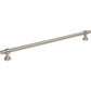 TOP KNOBS M2758 Bit 12" Center to Center Bar Pull - Brushed Satin Nickel